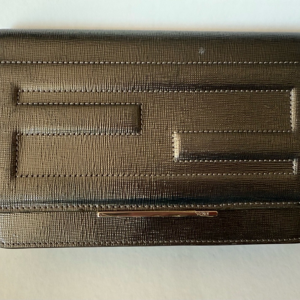 Fendi Clutch Wallet + Crossbody
